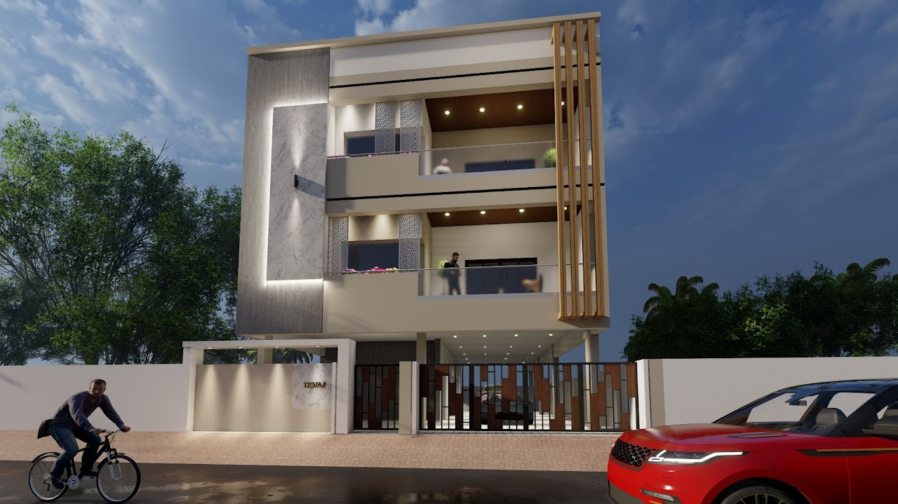 Three-Story Modern Residence - Residential project
